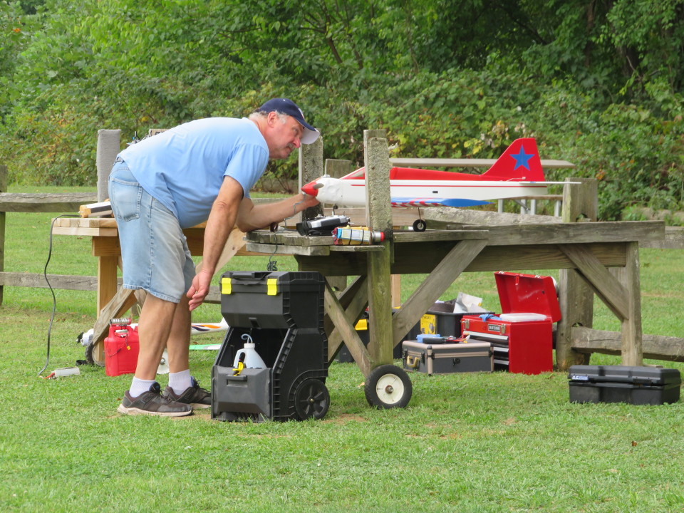 Jeff works on a plane