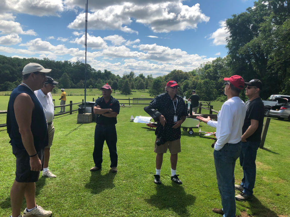 Club members gather in the Pitts