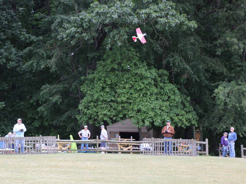 Club members talking