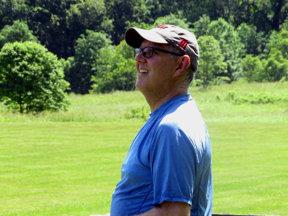 Club members sitting at the tables